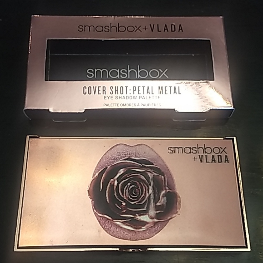 Smashbox + vlada cover shot petal metal palette